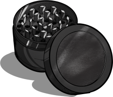 Grinder mit Sieb (3-teilig+)