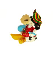 CannaBuds - Rasta-Kuh mit Shisha Figur - H:10cm