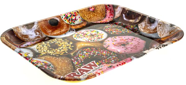 RAW Rolling Tray "RAW Donut" 34x27,5cm - Medium