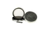 Pollinator Metallgrinder "Dope Bros" "Amsterdam" D:63mm - Mixed (Gold, Silber, Kupfer)