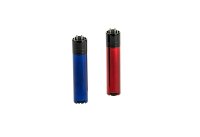 Clipper Feuerzeug aus Metall - Night (Blau/Rot/Schwarz)