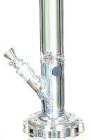 Blaze Glasbong "Gear" H:45cm WS:7mm - Regenbogen Klar