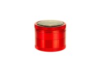 Black Leaf Pollinator Grinder mit Bild - Cyber Skull -...