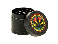 Pollinator "Rasta Leaf" D:40mm - Schwarz