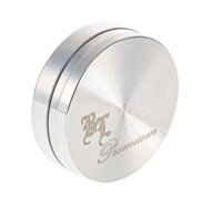 Edelstahlgrinder 2tlg. D:59mm inkl. Samtbeutel