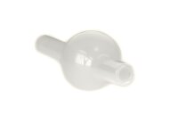 Carp Cap mit Durchzug/Loch "Kugel" L:22mm - Weiß