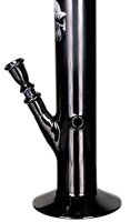 Black Artline Glasbong 18,8er - Zylinder Skull/Totenkopf...