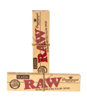 RAW Classic Connoisseur - unbleached - King Size Slim -...