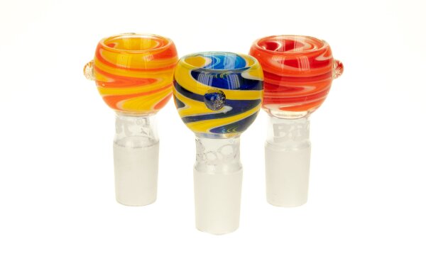 Glaskopf 18,8er Boost rund & Twister Bunt