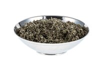 Bröselschale aus Metall D:110mm - verziert mit...