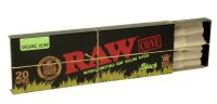RAW Organic Hemp Black - King Size - Jointhülsen...
