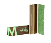 Mascotte Brown - King Size - 34 Blättchen