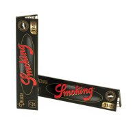 Smoking Deluxe (Black) - King Size Slim - 33 Blättchen