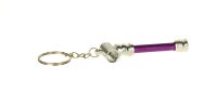 Metallpfeife "Key chain pipe" L:6,5cm - versch. Farben