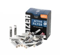Gizeh "ACTIVE PACK" Aktivkohlefilter 6mm - 34 Stk.