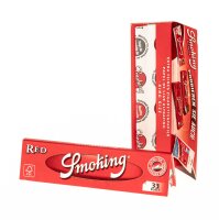 Smoking Red - King Size - 33 Blättchen