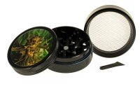 Black Leaf Pollinator Grinder mit Bild - Buds - D:50mm...
