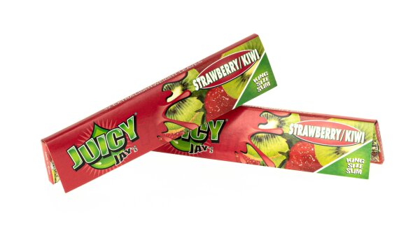 Juicy Jay´s - King Size Slim - Strawberry Kiwi - 32 Blättchen