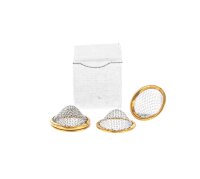 Siebe mit Vertiefung (Schüsselsiebe) 14,5mm 4 Stk.