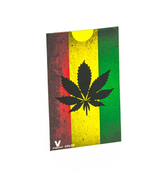 Grinder Card - Rasta Leaf