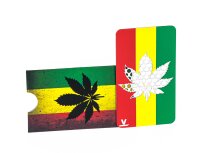Grinder Card - Rasta Leaf
