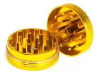 Black Leaf Alugrinder D:50mm Farbe: Gold