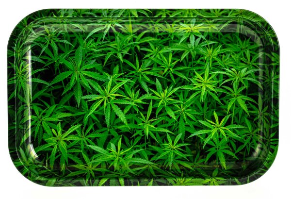 Rolling Tray "Leafs" 28x19cm - Medium