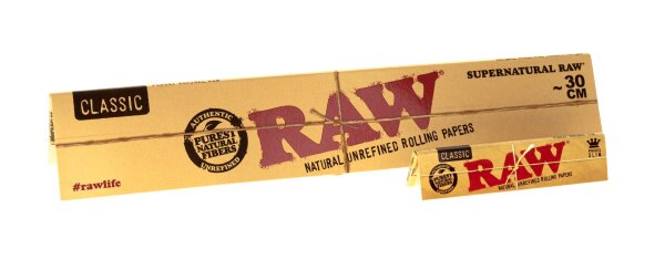 RAW Classic Supernatural - L: 28cm - 20 Blättchen