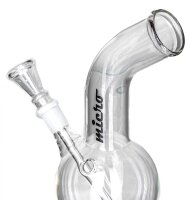 Micro Glasbong Bowl+Knick H:18cm D:36mm 14.5er