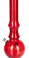 Acrylbong dunkel Rot "Bowl" ohne Standfuß H:32cm D:4,0cm
