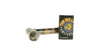 Purpfeife Metall L:7cm Bulldog Amsterdam ink. 5 Siebe