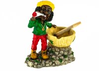 Rasta Aschenbecher "Rastaman stehend" H:10cm