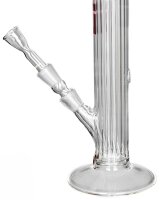 Ehle Glasbong "Rippenrohr" H:45cm NS:18,8 -...