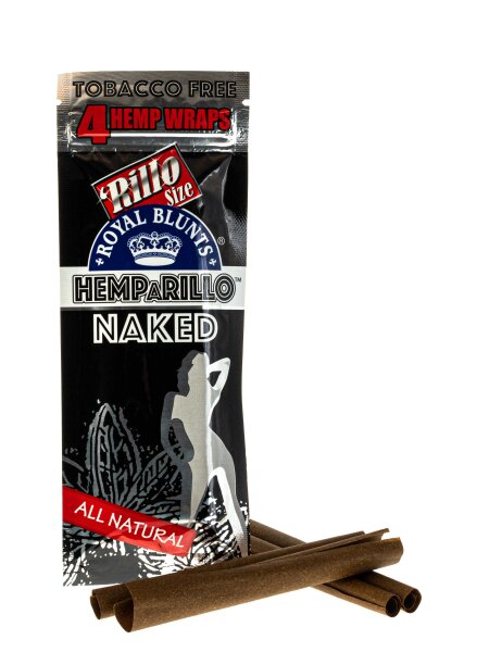 Hemparillo Hanfblunt 4Stk. - Naked