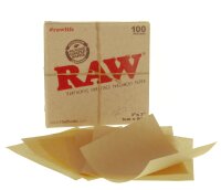 RAW Pergamentpapier 100 Stück 80x80mm