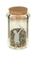 Glasbehälter mit Korken "ismoke"