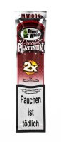 Blunt Wraps Double Platinum - Maroon (Kirsche)
