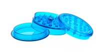 Acrylgrinder D:60mm mit Magnet und Kräuterfach - Blau