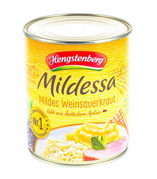 Versteckdose Mildessa - mildes Weinsauerkraut H: 12cm D:10cm