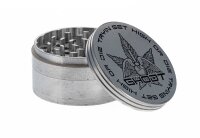 Space Pollinatorgrinder - Ghodt- 80mm - mit Logo - Silber
