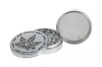 Space Pollinatorgrinder - Ghodt- 80mm - mit Logo - Silber