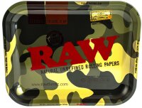 RAW Rolling Tray "Camouflage" 34x28x2,5cm - Medium