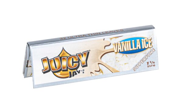 Juicy Jay´s - 1 1/4 Super Fine - Vanilla Ice - 32 Blättchen