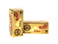 RAW Classic Rolls - unbleached - King Size - 3 Meter (extra breit)