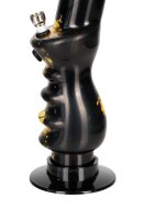 Acrylbong  "BlackArt" versch. Motive - H:32cm D:4,7cm