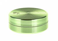 Alugrinder Black Leaf "Riffel" D:50mm - Grün