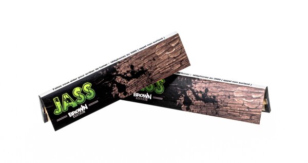 JASS Brown - unbleached - King Size Slim - 33 Blättchen