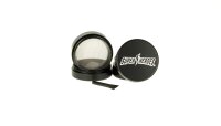 Super Heroes - Keramik Pollinatorgrinder - D:40mm H:38mm - Schwarz mit Super Heroes Schriftzug