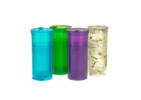 EZ Splitz - Kunststoffgrinder + Aufbewahrung Pop Top - versch. Farben