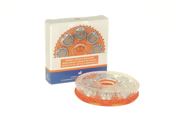 Crafty & Mighty Magazin mit 8 Dosierkapseln